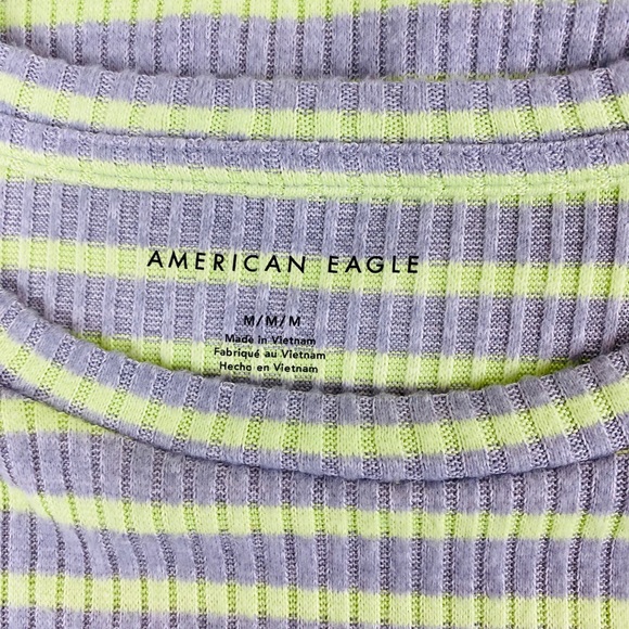 American Eagle- LongSleeves top-Stripe- Size M/M - Picture 5 of 6